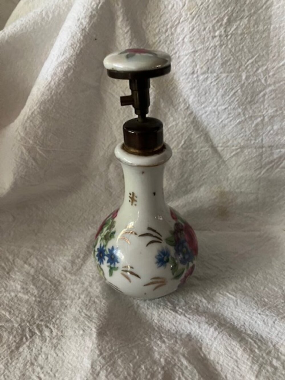 Vintage Porcelain Perfume Atomizer